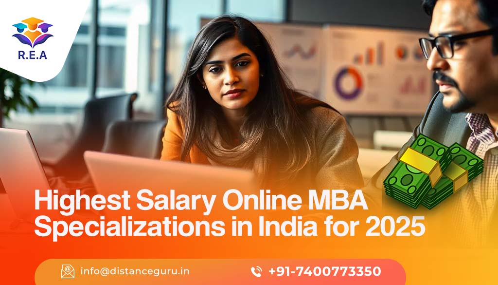 Highest Salary Online MBA Specializations in India for 2025 (1)