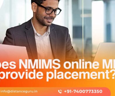 Does NMIMS online MBA provide placement