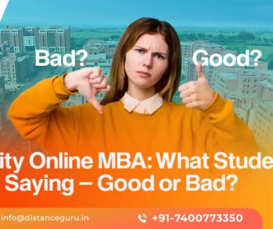 Amity Online MBA What Students Are Saying – Good or Bad